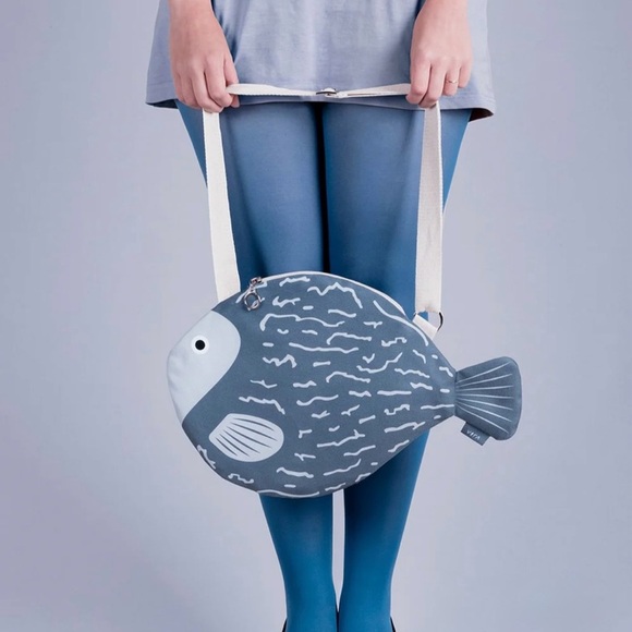 Blue Blowfish Crossbody Bag - Picture 1 of 9